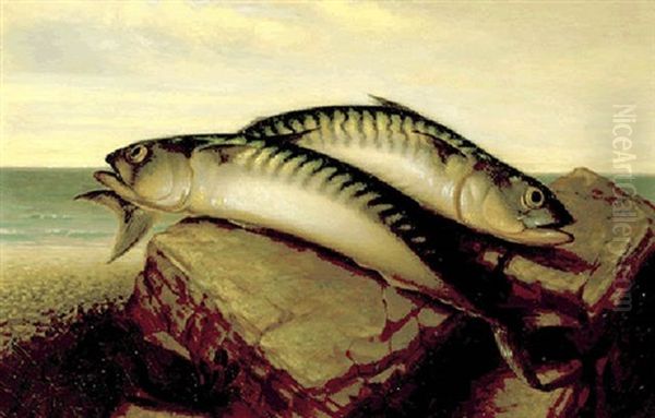 Prize Catch Oil Painting by Hannah B. Skeele