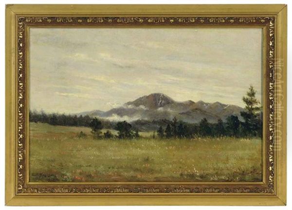 Pike's Peak From Manitou Springs, Colorado Oil Painting by Leslie James Skelton