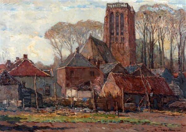 De Kerk Van Zaltbommel Oil Painting by Frans Slager