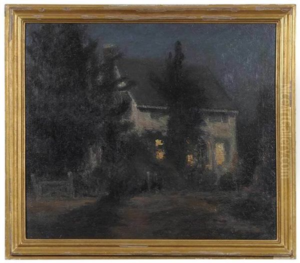 The Stanley Cottage Oil Painting by John French Sloan