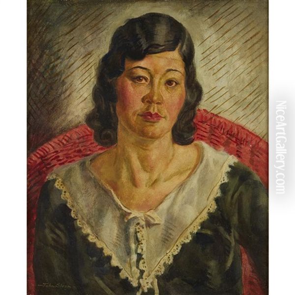 Alejandra Oil Painting by John French Sloan