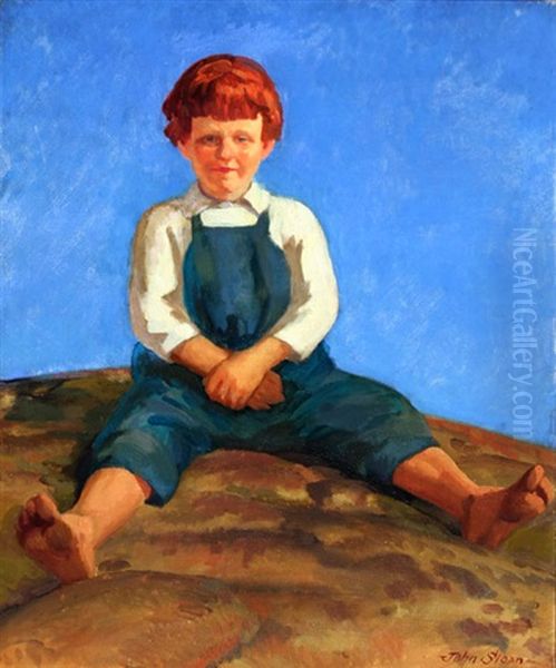 Atop Of The World Oil Painting by John French Sloan