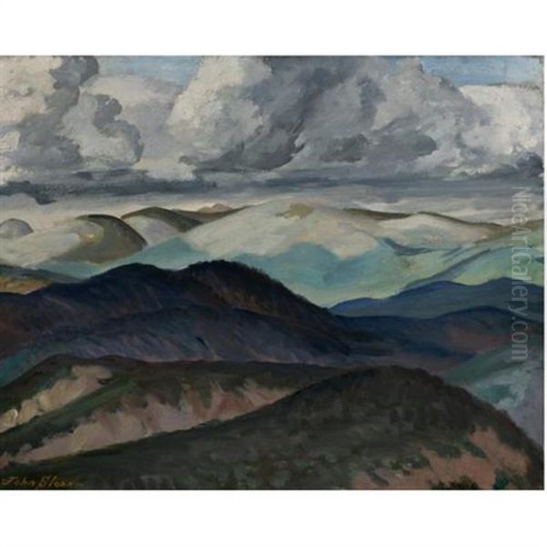 Sleet On The Sangre De Christo Oil Painting by John French Sloan