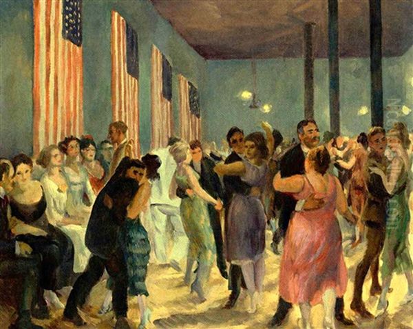 Hotel Dance, Santa Fe Oil Painting by John French Sloan