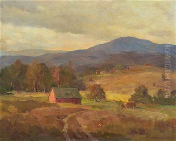 Late Afternoon Oil Painting by Marian Parkhurst Sloane