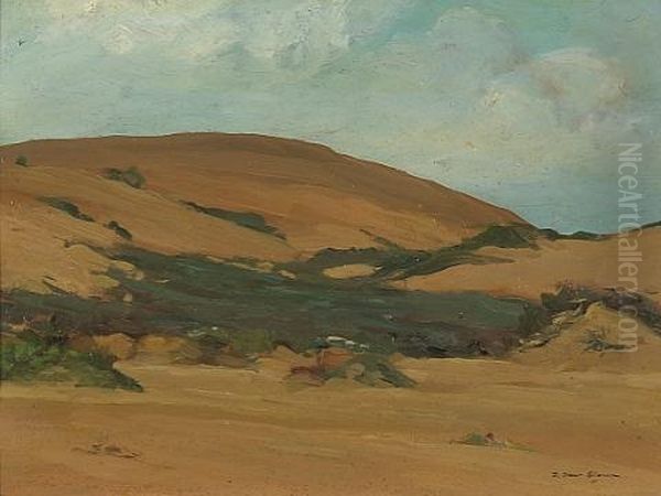 Monterey Dunes Oil Painting by Frank Joseph van Sloun