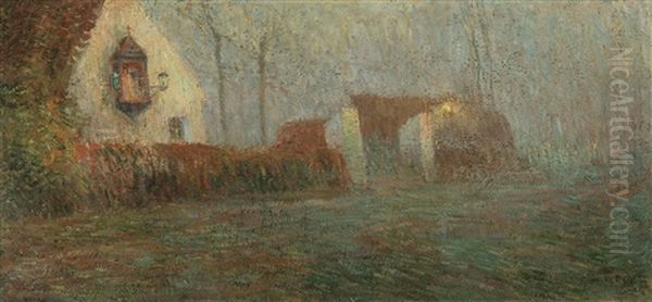 The White House (ca. 1900-1901) Oil Painting by Gustave De Smet