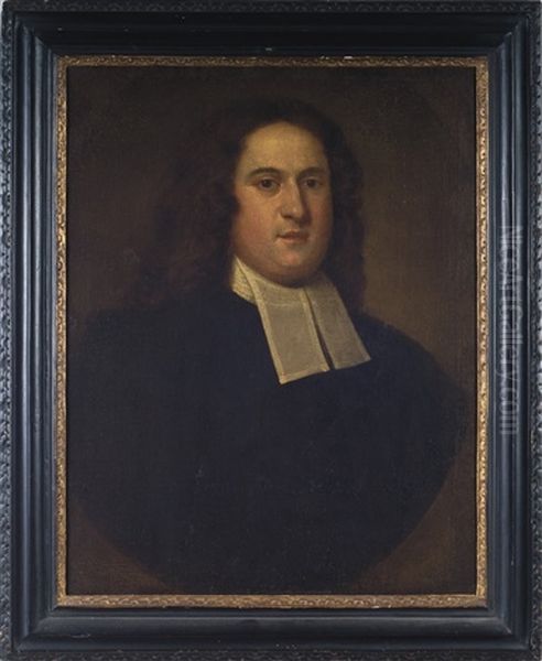 Portrait Of The Reverend Joshua Gee, Pastor Of The Second Church Of Boston Oil Painting by John Smibert