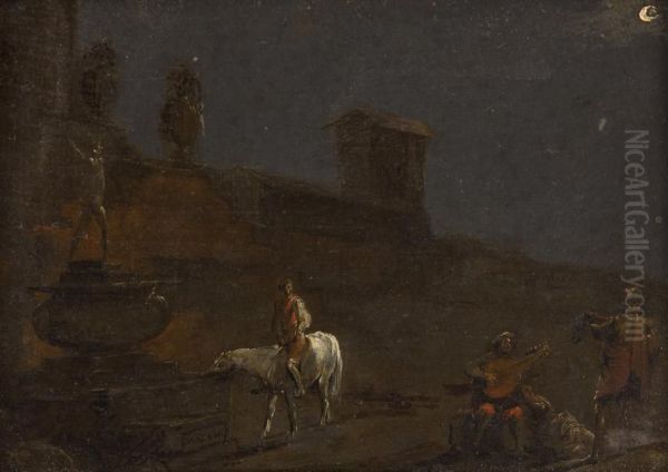 Allegorie Di Quattro Mesi Dell'anno Oil Painting by Leonaert Bramer