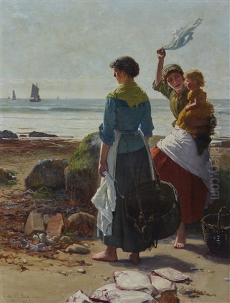 Good Luck Oil Painting by Carlton Alfred Smith