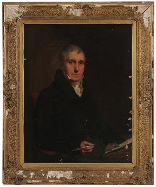 Portrait Of William Gillies, Brother Of John Gillies (1747-1836) Oil Painting by Colvin Smith