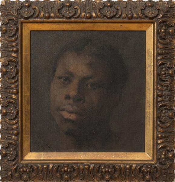 Portrait Of A Man Oil Painting by De Cost Smith