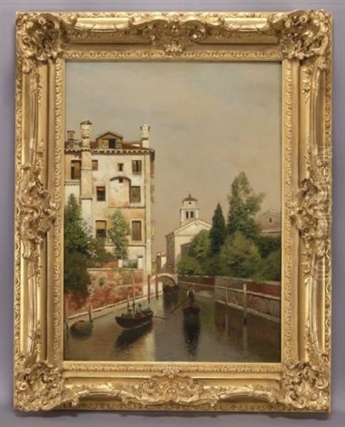 View Of Venice Oil Painting by Henry Pember Smith