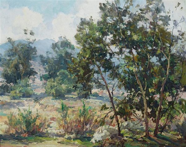 A Southern California Landscape Oil Painting by Jack Wilkinson Smith