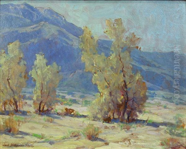 Mountain Landscape, Spring Oil Painting by Jack Wilkinson Smith