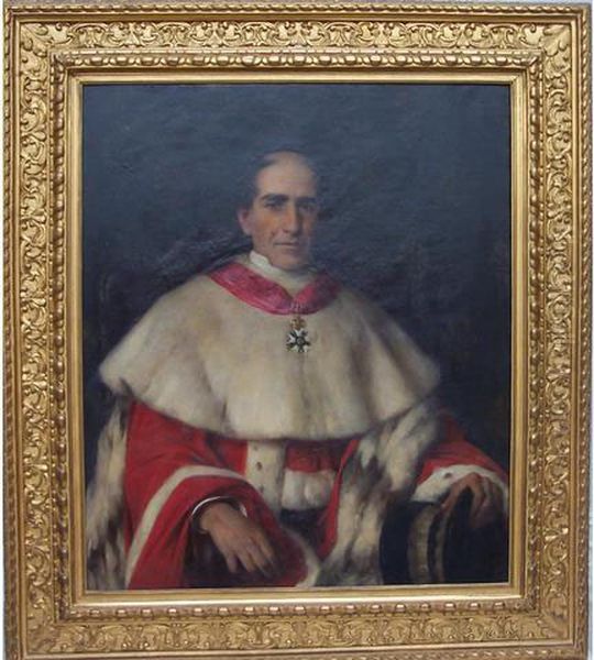 Procureur A La Legion D Honneur Oil Painting by Alfred-Henri Bramtot