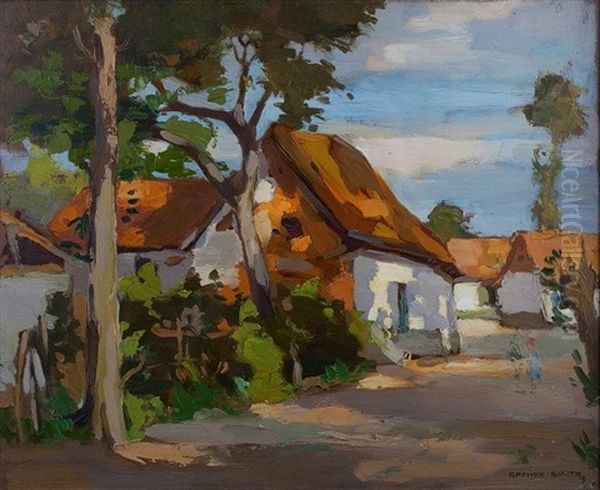 Cottages by John Guthrie Spence Smith