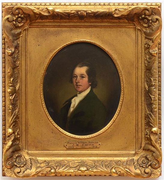 Portrait Of Francis William Jessopp Oil Painting by John Raphael Smith