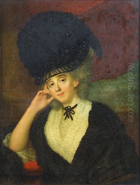 Mrs. Eliza Draper Oil Painting by John Raphael Smith