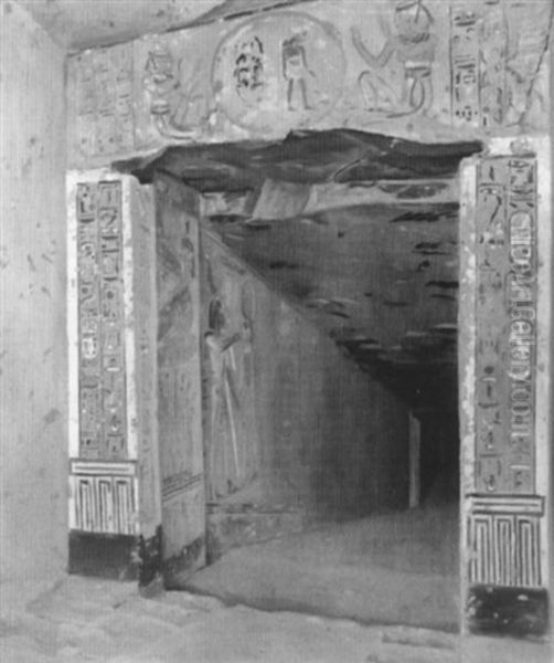 Tomb Of Siptah, Valley Of The Kings by Joseph Lindon Smith