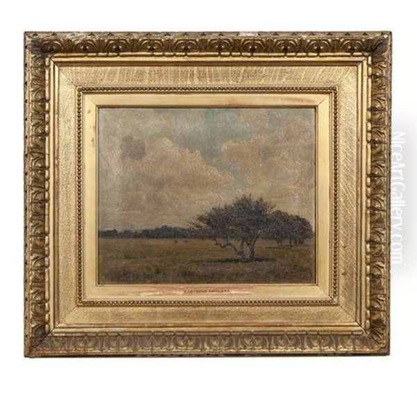 Pasture Scene Oil Painting by Stephen Catterson Smith