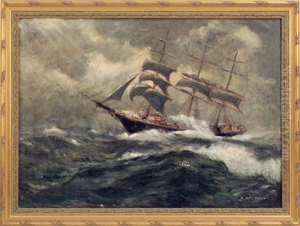 Portrait Of The Cutty Sark Oil Painting by W. Harry Smith