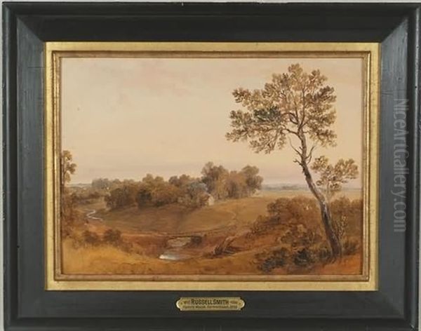 Fisher's Wood, Germantown Oil Painting by Willlam Thompson Russell Smith