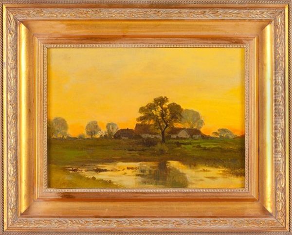 Twilight Oil Painting by Eugene L. Smyth