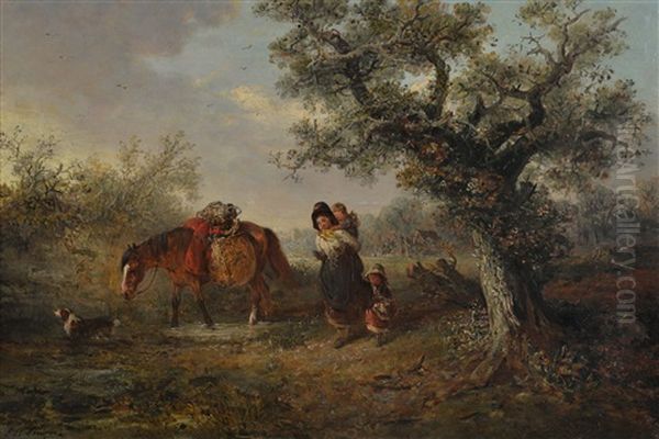 Homeward Bound Oil Painting by Edward Robert Smythe