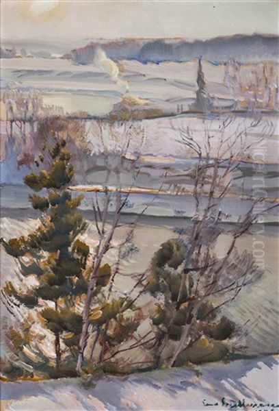 Winter Landscape by Eero Snellman