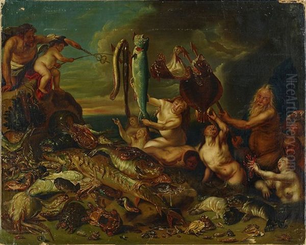 Allegory Of The Sea by Frans Snijders