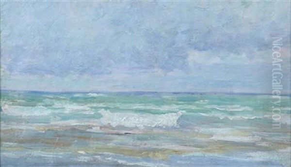 The Sea Oil Painting by Bladen Tasker Snyder