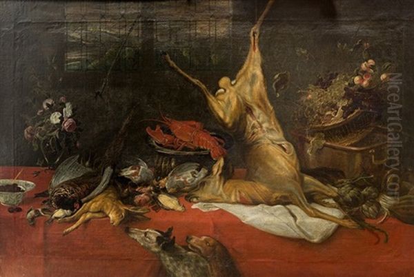 La Despensa Oil Painting by Frans Snyders