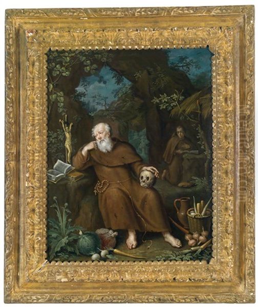 Der Heilige Franziskus Oil Painting by Peter (Petrus) Snyers