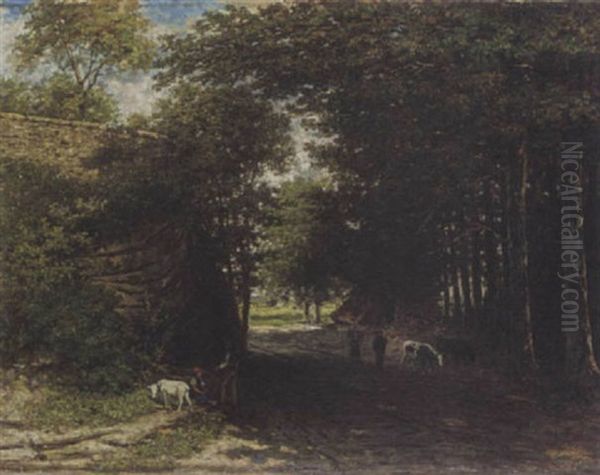 Gezicht Te Bentheim Oil Painting by Theodor Soeterik