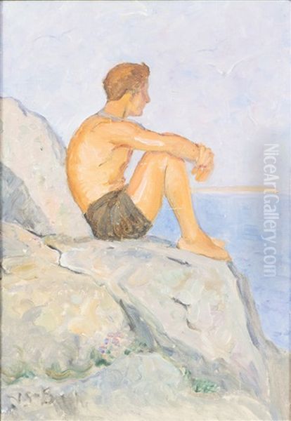 Vantage Point Oil Painting by Venny Soldan-Brofeldt