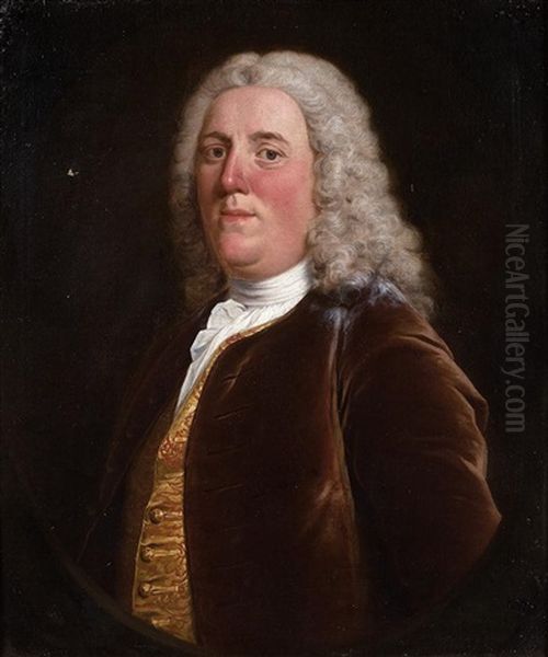 Portrait De Henry Somerset, 3e Duc De Beaufort (1707-1745) Oil Painting by Andrea Soldi