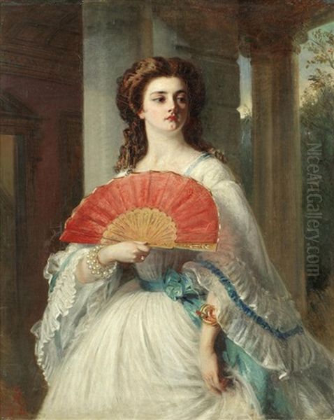 I Love Another! Oil Painting by Abraham Solomon