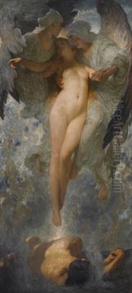 Eve Oil Painting by Joseph Solomon Solomon