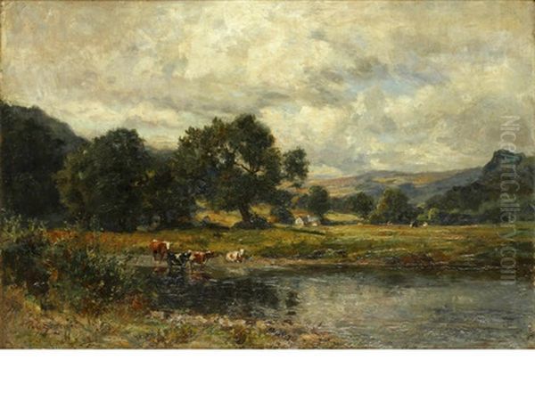 Landscape With Cattle by Richard Gay Somerset