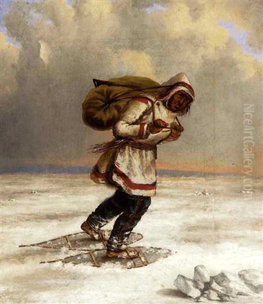 Indian Trapper by Martin Somerville