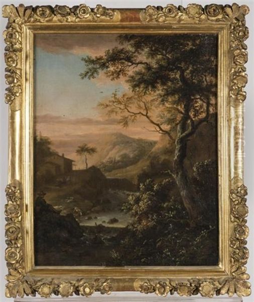 Paysage Italien Oil Painting by Jan Gabrielsz Sonje