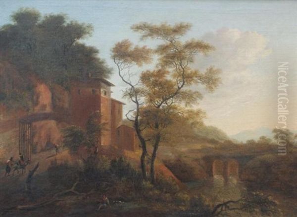 Landscape Oil Painting by Jan Gabrielsz Sonje