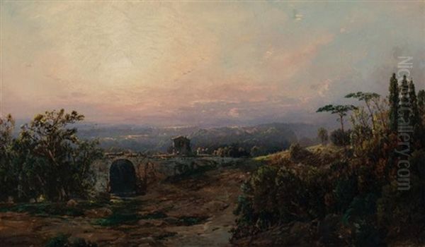 Italian Vista Oil Painting by William Louis Sonntag