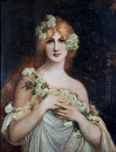 L'innocence Oil Painting by Elisabeth Sonrel