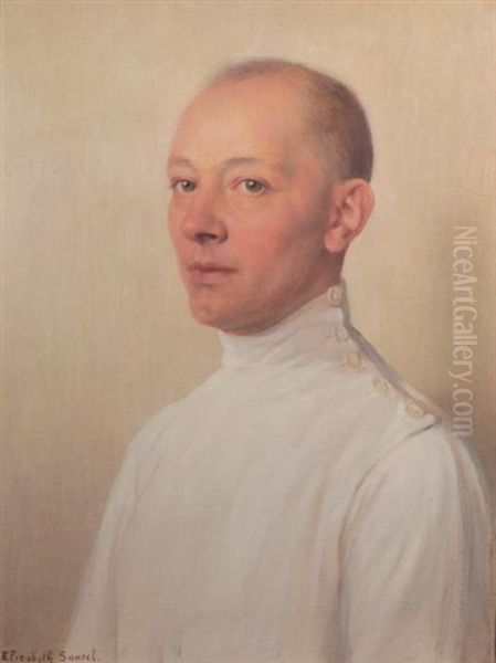 Portrait D'homme Oil Painting by Elisabeth Sonrel