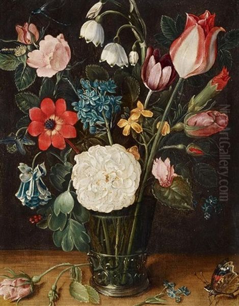 Blumenstillleben Oil Painting by Isaac Soreau