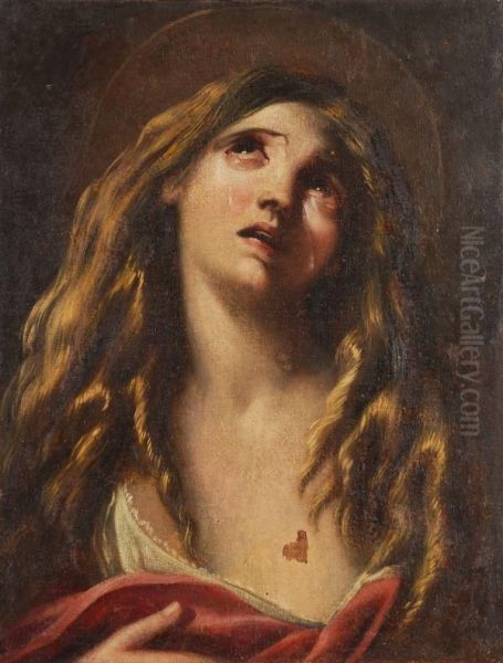 The Penitent Magdalene Oil Painting by Giacinto Brandi