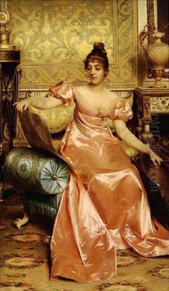 The Elegant Connoisseur Oil Painting by Charles Soulacroix