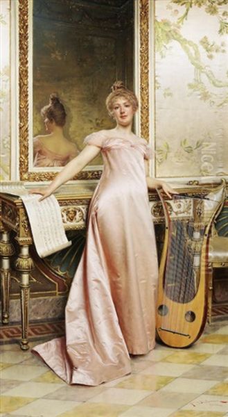 Her Music Lesson by Frederic Soulacroix